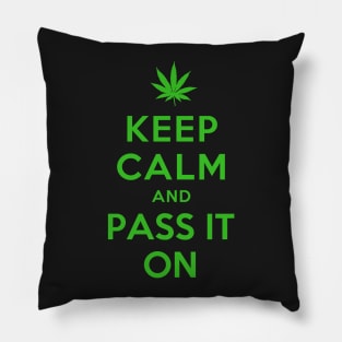 KEEP CALM AND PASS IT ON Pillow