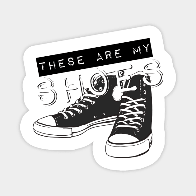 My Shoes Magnet by elfpunk