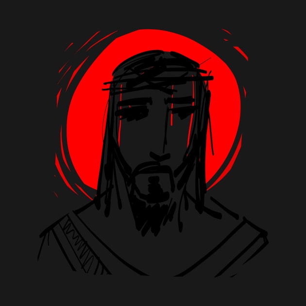 Jesus Christ Face by bernardojbp