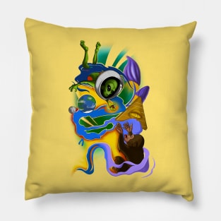 Mushroom life Pillow