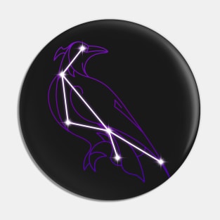 Corvus Constellation Pin