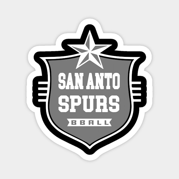 Spurs label Magnet by Throwzack