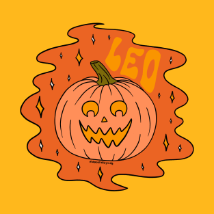 Leo Jack O Lantern T-Shirt