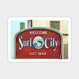 Welcome To Surf City Magnet