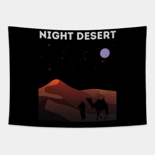 Night desert Tapestry