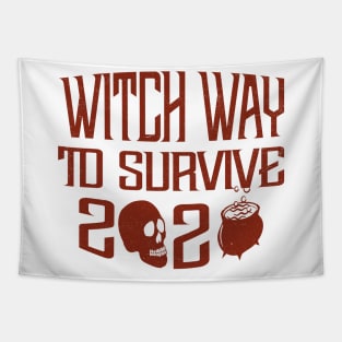 Witch Way To Survive Tapestry