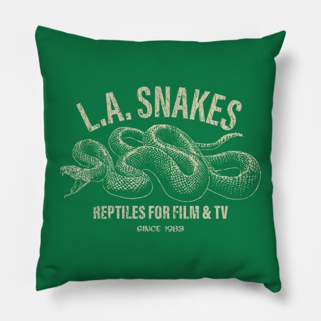 L.A. Snakes 1983 Pillow by JCD666