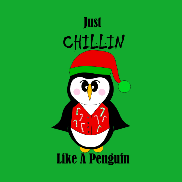 CHILLIN Funny Penguin. by SartorisArt1