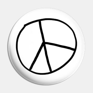 Peace and Love Pin