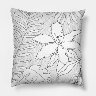 plant pattern dots Pillow