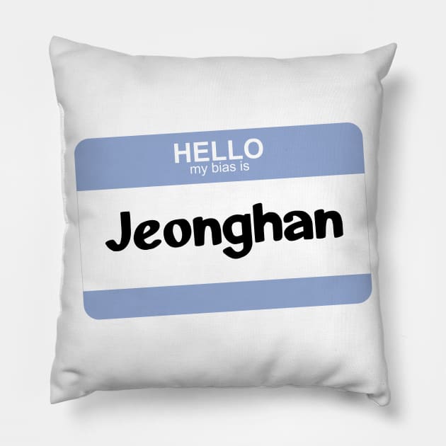 My Bias is Jeonghan Pillow by Silvercrystal