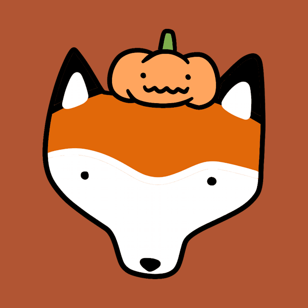 Pumpkin Fox Face by saradaboru