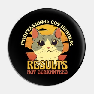 Whiskered Herding Pro Pin