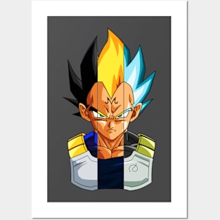 Dragon Ball Vegeta Tattoo/Perfect Designs For Men and Women Poster for  Sale by JenniferNoHK