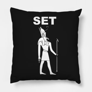 Ancient Egypt God Set Pillow