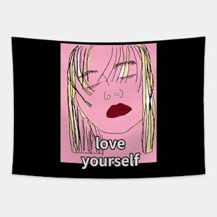 love yourself Tapestry