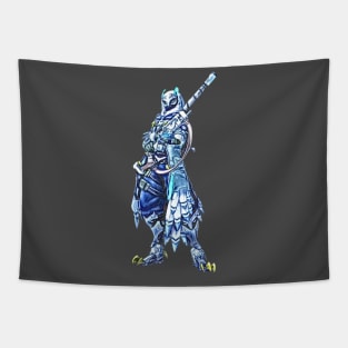 Overwatch Ana, Snow Owl Tapestry