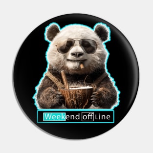 Weekend OffLINE Pin