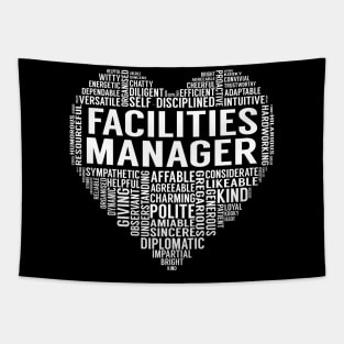 Facilities Manager Heart Tapestry