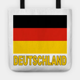 The Pride of Deutschland - German National Flag Design (German Text) Tote