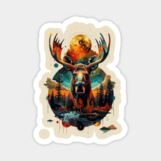 Moose Dreams Magnet