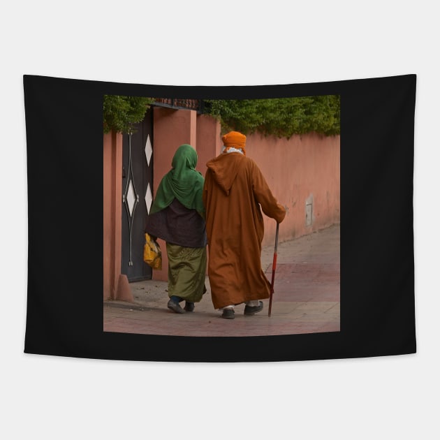 Marrakech - Tenues traditionnelles Tapestry by rollier