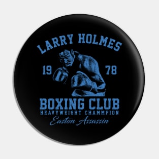 Boxing Club Larry Holmes Blue Pin