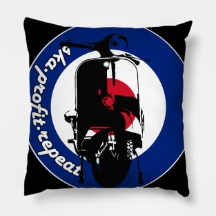 Ska Profit Repeat Mod Circle with Vespa Pillow