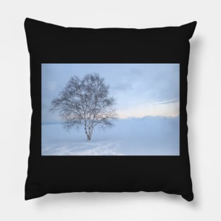 Canadian Winter Scene -Available As Art Prints-Mugs,Cases,Duvets,T Shirts,Stickers,etc Pillow