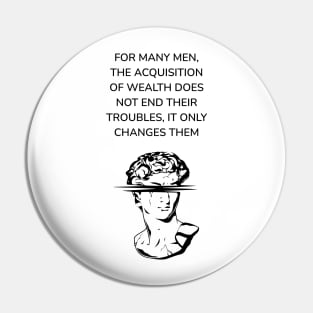 Stoicism Quote Pin