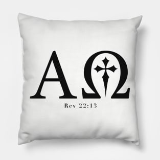 Alpha and the Omega Pillow