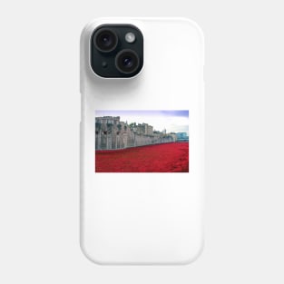 Tower of London Red Poppy Poppies UK Phone Case