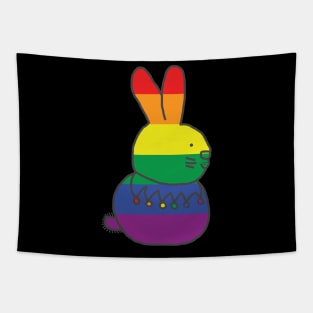 Bunny Rabbit Pride Tapestry