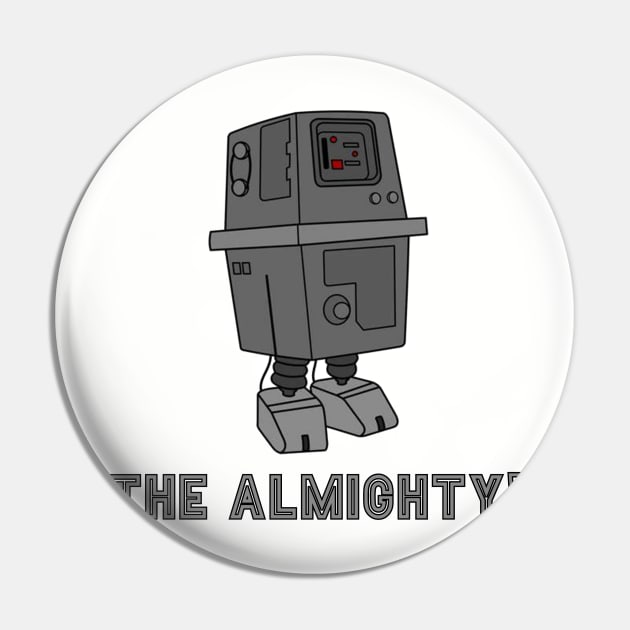 Gonk The Almighty Pin by Kleiertees