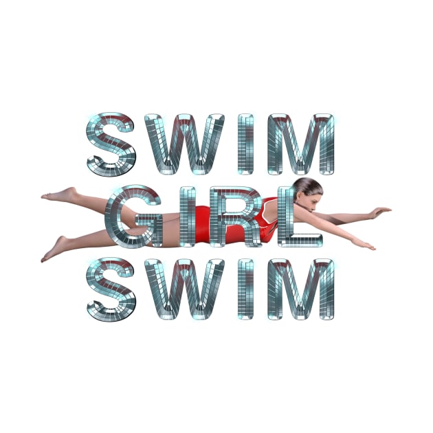 Swim Girl Swim by teepossible