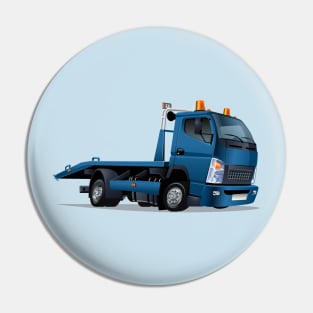 Cartoon tow truck Pin