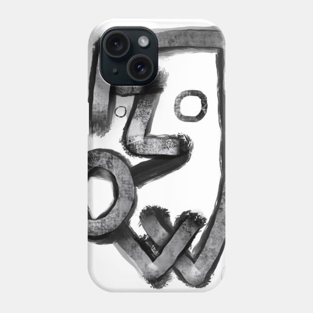 flow face Phone Case by Angel Rivas