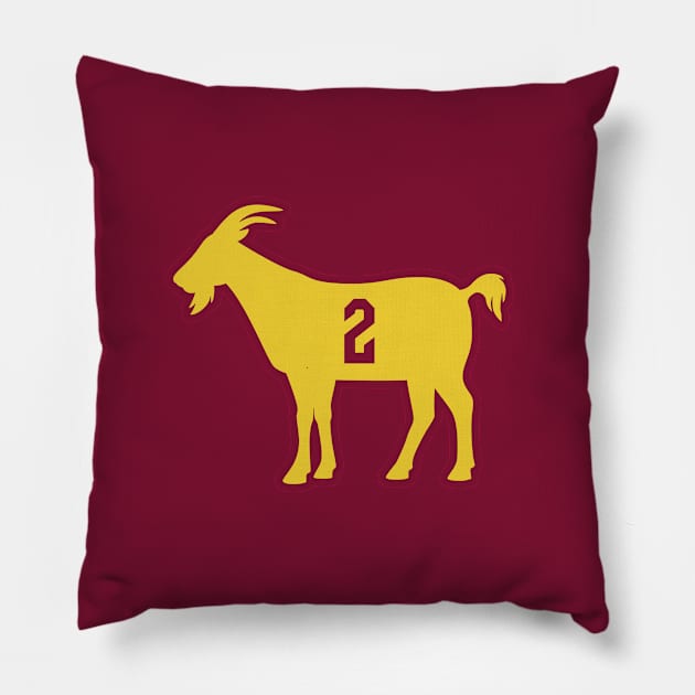 CLE GOAT - 2 - Wine Pillow by KFig21