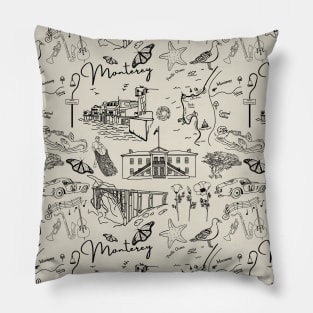 Monterey All Over Print Pillow