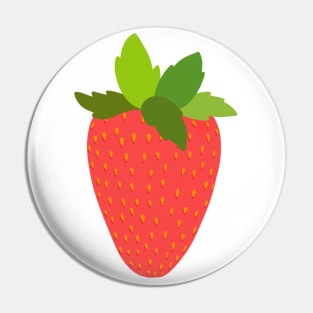 Red Strawberry Pin