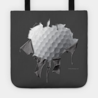 Shredded, Ripped and Torn Golf Ball Tote