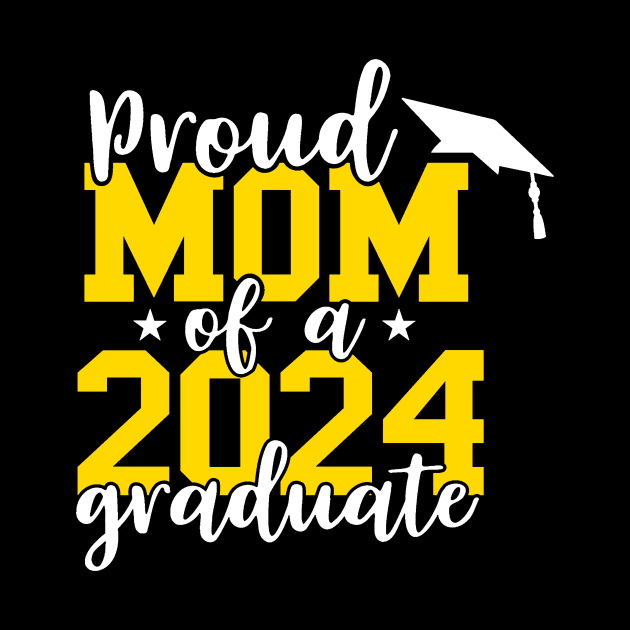 Proud Aunt Of A 2024 Graduate For Family Graduation by Fresherth Studio