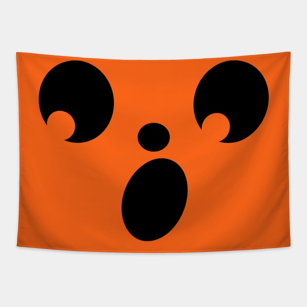 Retro McPumpkin Tapestry by MortemPosts