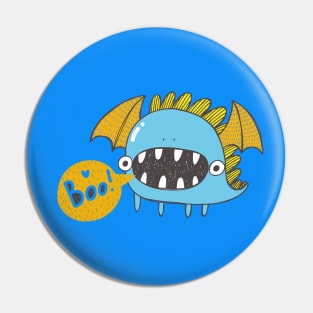 Flying Monster Calling Boo... Pin