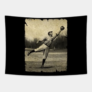 Ty Cobb in Detroit Tigers Tapestry