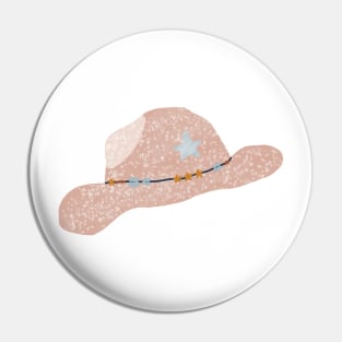 Coastal cowgirl hat Pin