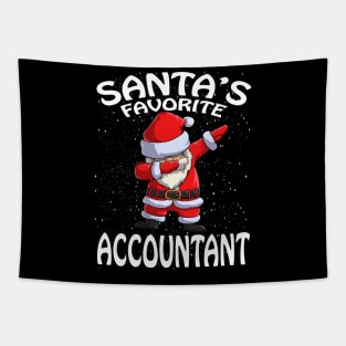 Santas Favorite Accountant Christmas Tapestry