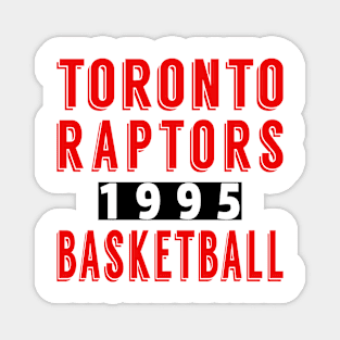 Toronto Raptors Basketball 1995 Classic Magnet