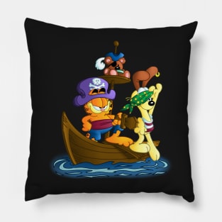 Ahoy Matey Halloween Pillow