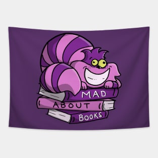 Mad About Books Tapestry